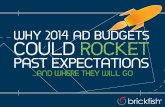 Why 2014 Advertising Budgets Could Rise Above Expectations