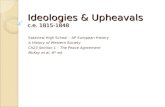 Ideologies & Upheavals   Section 1 V2008