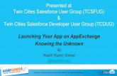 Launching an App on AppExchange - Knowing the Unknown