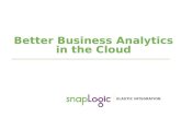 Webinar: Better Business Analytics in the Cloud