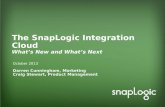 The SnapLogic Integration Cloud: What's New and What's Next