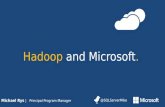 Microsoft's Hadoop Story