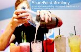 SharePoint Highlights: SharePoint Mixology, door Johan Kroese