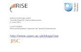 Rise presentation for jisc online mtg 2011 06-02
