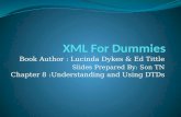 Xml For Dummies   Chapter 8 Understanding And Using Dt Ds it-slideshares.blogspot.com