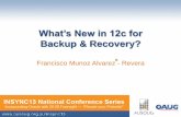 What is new on 12c for Backup and Recovery? Presentation