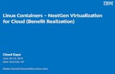 LXC – NextGen Virtualization for Cloud benefit realization (cloudexpo)