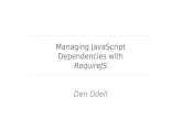 Managing JavaScript Dependencies With RequireJS