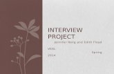 Interview project Jennifer Edith