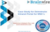 Case Study for Dotnetnuke Intranet Portal for MNC’s