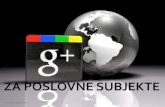 Google+ za poslovne subjekte Alen Gvozdanovic