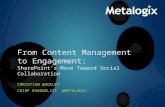 From Content Management to Engagement: SharePoint’s Move Toward Social Collaboration