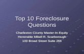 Charleston County Foreclosure Update