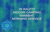 Jr ralfty shabbat service
