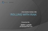 Rolling With Riak