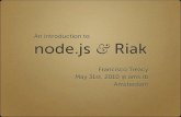 node.js + Riak