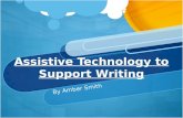 Assitive tech   writing