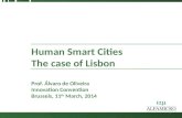 Human Smart Cities - Prof. Alvaro Oliveira @ EUIC2014