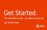 Get started with the new Office (Videos)