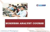 Business Analyst Training @ First CADD, Jayanagar, Bangalore
