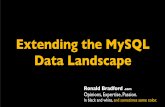 Extending The My Sql Data Landscape