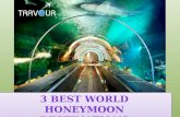 3 best world honeymoon destinations
