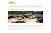 The Best 10 Whitewater Rafting Spots Globally