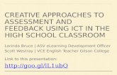Ict tools for assessment feedback