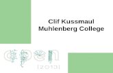 Program Models Short Presentation: Clif Kussmaul