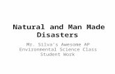 9.1 natural and man made disasters