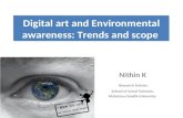 Digital art and environment awareness - Summary of paper