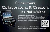 Consumers, Collaborators & Creators in a Mobile World