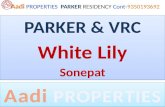 Parker White Lily@Aadi Properties