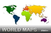 World Maps PowerPoint Template By Strat Pro