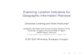 Exploring Location Indicators for Geographic Information Retrieval