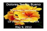 Dolores Teofilo Bueno Treasured Moments