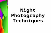 Night photography with notes
