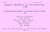 Rupert Murdoch as Dictatorial CEO