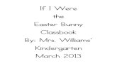 Easter Bunny Class Book