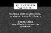 Quantified Awesome from Sacha Chua: tracking clothes, groceries, and other everyday things