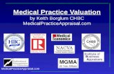 Medical practice valuation appraisal