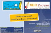 SEOCampus 2010 : Referencement Universel