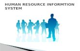 Human resource informtion system ppt