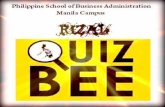 Rizal quiz bee difficult