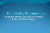 Edc3100 mathletics presentation_phiona mitchell_simone o'connell