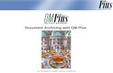 Document Archiving with OM Plus
