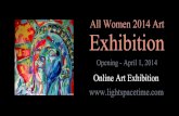 All Women 2014 Online Art Exhibition Event Postcard