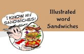 Illustrated Word Sandwiches