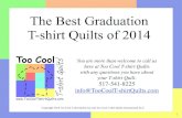 Best Graduation T-shirt Quilts 2014