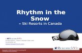 Rhythm in the Snow - Ski Resorts in Canada